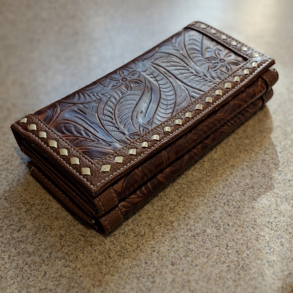 Leather Engraved Wallet